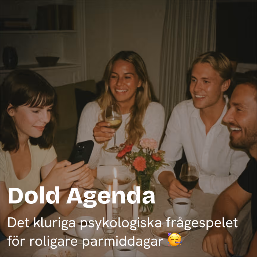 Dold Agenda - spelöversikt