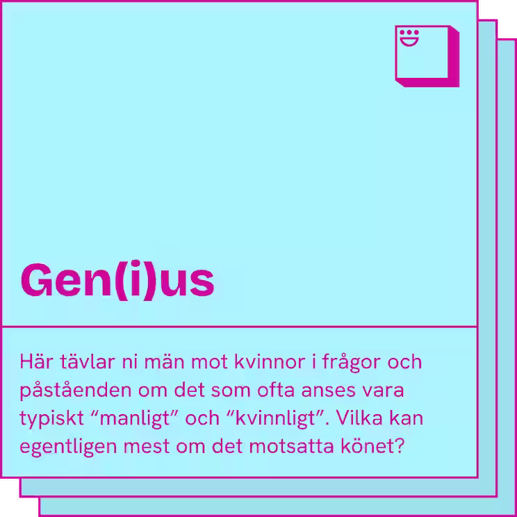 Gen(i)us spelkort