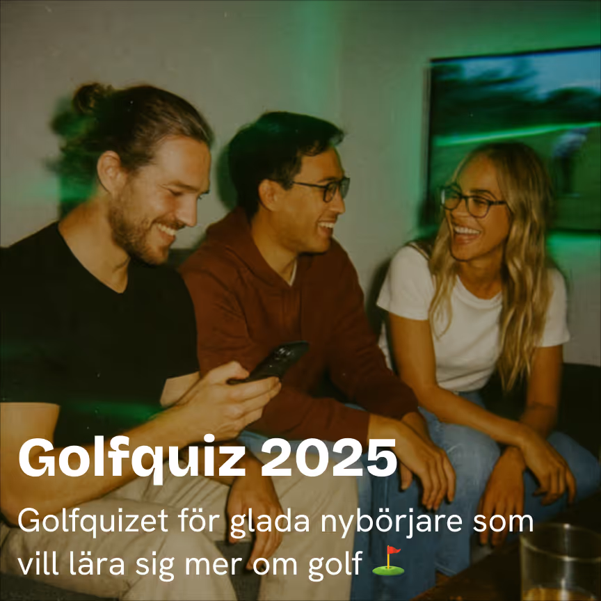 Golfquiz - 2025 Edition - spelöversikt